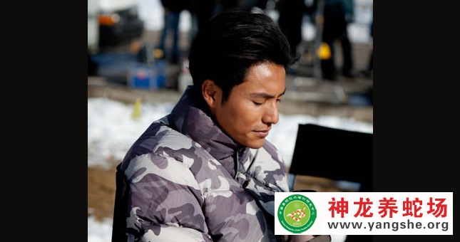 神龙养蛇场参与演员陈坤个人宣传片拍摄